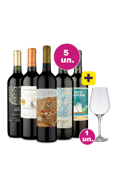 Kit 5 - Campeões + Taça Cristal Grátis - Oferta Maluca