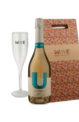 Kit Presente - Espumante Brut + Taça Acrílico