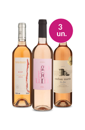 Kit 3 - Ros&eacute;s por R$ 99 - Exclusivo We