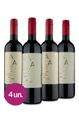 Kit Ballade: Merlot & Cabernet (4 garrafas)