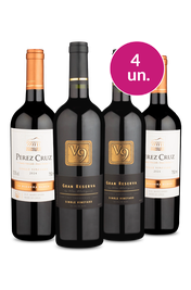 Kit 4 - P&eacute;rez Cruz e V9 Gran Reserva - Oferta Absurda
