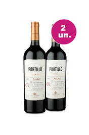 Kit 2 - Portillo Valle De Uco Malbec - Oferta Absurda