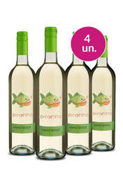 Kit 4 - Piranha Vinho Verde - Exclusivo We