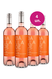 Kit 4 - Frisante Ballade Ros&eacute; - Exclusivo We