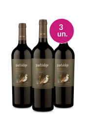 Kit 3 - Partridge Reserva Edi&ccedil;&atilde;o Limitada Petit Verdot - Exclusivo We
