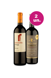 Kit 2 - Encontro de Campe&otilde;es - Casas del Toqui Gran Reserva e Convento Oreja Roble