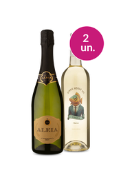 Kit 2 - Espumante Aleia e Enigma Vinho Verde - Oferta Absurda