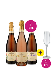 Kit 4 - Degusta&ccedil;&atilde;o Marav&iacute; + Ta&ccedil;a Gr&aacute;tis