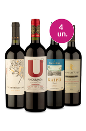 Kit 4 - Uvas Tintas Espetaculares por R$149 &ndash; Oferta Insana