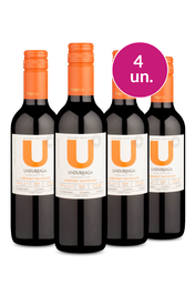 Kit 4 - Meia Garrafa U By Undurraga Cabernet 375mL