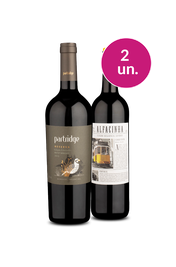 Kit 2 - Spoiler Pendura - Partridge Reserva Petit Verdot e Alfacinha