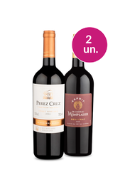 Kit 2 - P&eacute;rez Cruz e Espirit de Ch&acirc;teau Monplaisir - Oferta Absurda