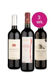 Kit 3 - Tintos Imperd&iacute;veis por R$99 - Oferta Absurda