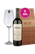 Kit Presente - Portillo + Taça Cristal Premium