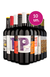 Kit 10 - Meio Secos Incr&iacute;veis por R$34,90 por garrafa - Oferta Absurda