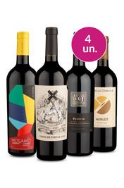 Kit 4 - Grandes Nomes por R$39,90 por Garrafa - Oferta Absurda
