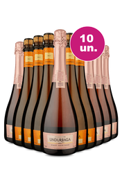 Kit 10 - Espumante Undurraga Brut Misto - Exclusivo WE
