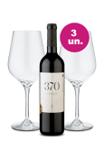 Kit Especial - 370 Léguas e Par de Taças de Cristal