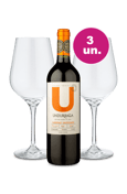 Kit Especial - U By Undurraga Cabernet Sauvignon + Par de Taças de Cristal