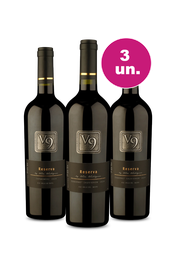Kit 3 - V9 Reserva por R$99 - Spoiler Black Wine