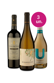 Kit 3 - Vinho na Ta&ccedil;a, Coxinha na M&atilde;o - Oferta Absurda