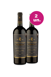 Kit 2 - Casas del Toqui Barrel Series Cabernet Sauvignon - Oferta Absurda