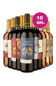 Kit 10 -  Grande Chance! Vinhos por R$23,90 por Garrafa