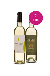 Kit 2 - Vinhos Brancos por R$77 - Oferta Absurda