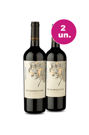 Kit 2 - Metropolitano Cabernet Sauvignon - Spoiler Black Wine