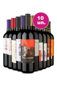 Kit 10 - 25,90 por Garrafa - Tintos Amados 