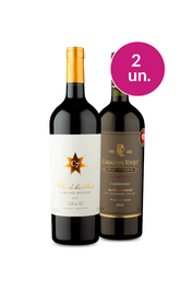 Kit 2 - Clos e Casas del Toqui Gran Reserva - Encontro de Campe&otilde;es
