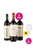 Kit 3 - Sulamericanos de Peso + Taça de Cristal Grátis