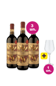 Kit 3 - Carpineto Dogajolo + Taça de Cristal Grátis