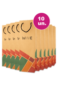 Kit 10 - Sacola Kraft Wine