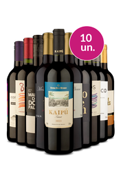 Kit 10 - Tintos Secos - Exclusivo We