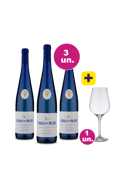 Kit 3 - Villa Do Mar Branco Atlântico + Taça Cristal Grátis