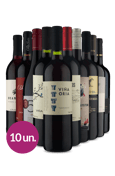 Kit 10 Mix Uvas Tintas