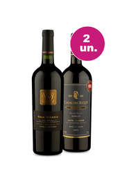 Kit 2 - V9 Gran Reserva e Casas del Toqui Barrel Series - Encontro de Campe&otilde;es
