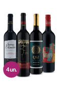 Kit Oferta da Hora Europeus e Sul-Americanos (4 garrafas)