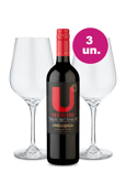 Kit Especial - U By Undurraga Red Blend e Par de Taças de Cristal