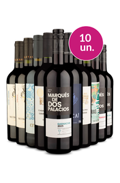Kit 10 - Tintos Secos por R$23,90 por Garrafa - Oferta Absurda