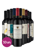 Kit 10 Melhores Tintos Wine