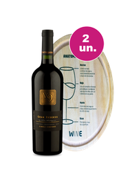 Kit Especial - V9 Gran Reserva e T&aacute;bua Redonda em Madeira