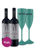 WineBox Duo Campo Al Moro + Taças