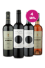 Kit 4 Vinhos - Mesclados de Lojas
