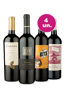 Kit 4 - Tintos Estrelas Wine