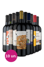 Kit 10 - Tintos Mais Buscados Wine