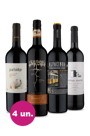Kit 4 - Tintos Wine Elite