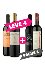 Kit Leve 4 Pague 2 - Tintos Best Sellers
