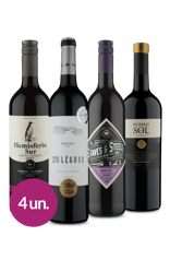 Kit Tintos Maravilhosos Mundiais (4 garrafas)